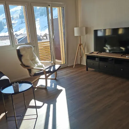 Chuenislodge1 Neu, Grosse Terrasse & Designerofen, Praechtige Aussicht Adelboden Exterior photo